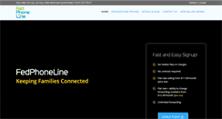 Desktop Screenshot of fedphoneline.com
